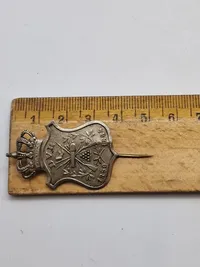 Original Danske Våben brødre 1859-1884 pin