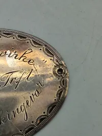 Sølvplade Skydning maskingevær 1931