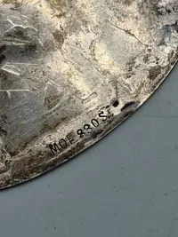 Sølvplade Skydning maskingevær 1931