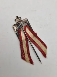 6 Juni 1849-1949 pin sølv