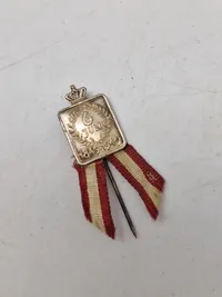 6 Juni 1849-1949 pin sølv