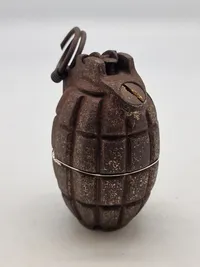 Original Deaktiveret WW1 milshåndgranat