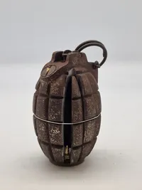 Original Deaktiveret WW1 milshåndgranat