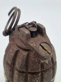 Original Deaktiveret WW1 milshåndgranat