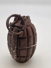 Original Deaktiveret WW1 milshåndgranat
