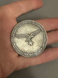 Luftwaffe mønt, original ??