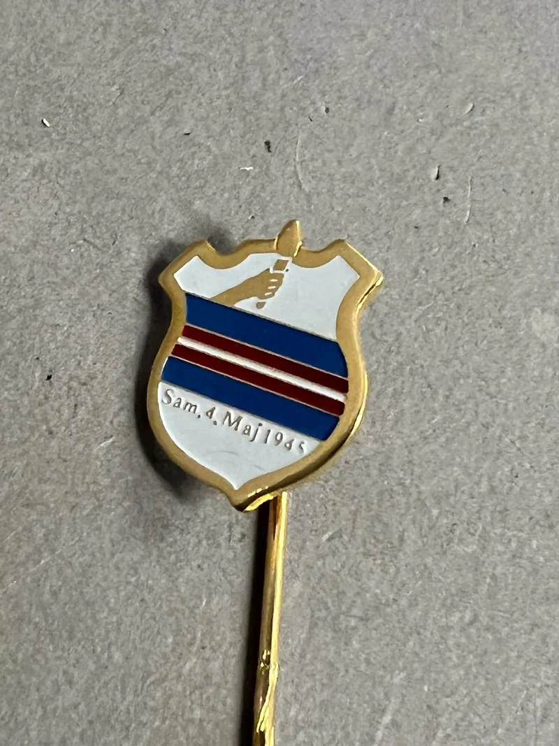 Original Dansk pin fra modstandsbevægelsen