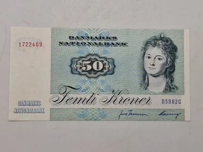 Original dansk 50 kr