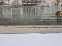 Originalt 1864 håndkolorerede stik