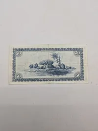 Original dansk 50 krone seddel
