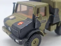 Samling militær biler