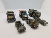 Samling militær biler