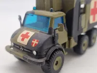 Samling militær biler