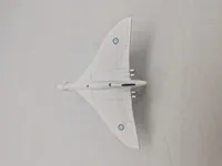Veludført flymodel metal
