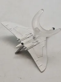 Veludført flymodel metal