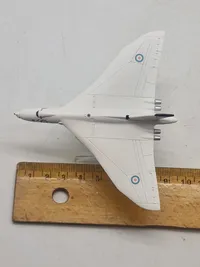 Veludført flymodel metal