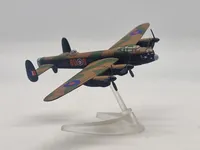 Veludført flymodel metal