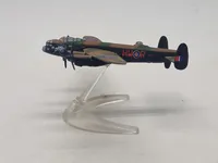 Veludført flymodel metal