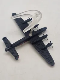 Veludført flymodel metal