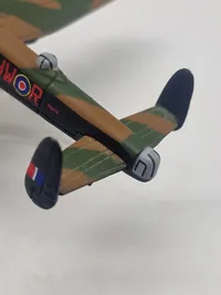 Veludført flymodel metal