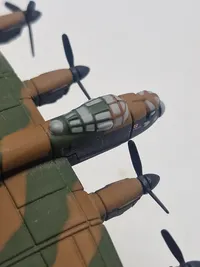 Veludført flymodel metal