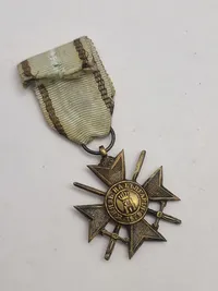 Original Bulgarian 1915 Military bravery cross