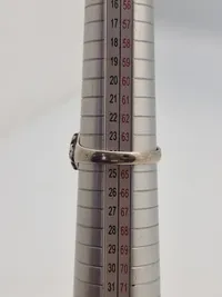 Original Tysk WW2  faldskærmsjæger kantine ring af sølv