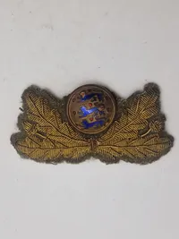 Originalt egeløv fra Dansk model 23 kasket