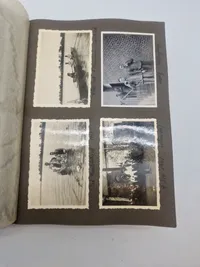 Originalt Album og Ahnenpass  og foto album fra Dansk SS frivillig Stammerjohan der faldt på Østfronten