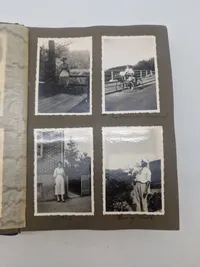 Originalt Album og Ahnenpass  og foto album fra Dansk SS frivillig Stammerjohan der faldt på Østfronten
