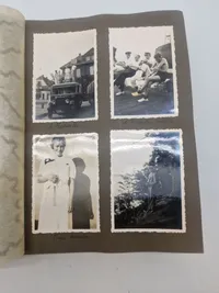 Originalt Album og Ahnenpass  og foto album fra Dansk SS frivillig Stammerjohan der faldt på Østfronten
