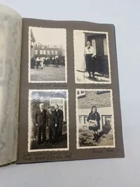 Originalt Album og Ahnenpass  og foto album fra Dansk SS frivillig Stammerjohan der faldt på Østfronten
