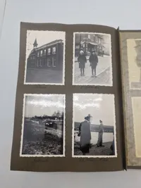 Originalt Album og Ahnenpass  og foto album fra Dansk SS frivillig Stammerjohan der faldt på Østfronten