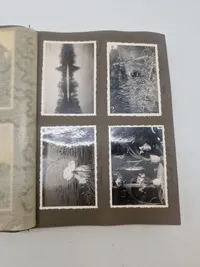 Originalt Album og Ahnenpass  og foto album fra Dansk SS frivillig Stammerjohan der faldt på Østfronten
