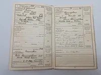 Originalt Album og Ahnenpass  og foto album fra Dansk SS frivillig Stammerjohan der faldt på Østfronten