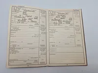 Originalt Album og Ahnenpass  og foto album fra Dansk SS frivillig Stammerjohan der faldt på Østfronten