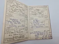 Originalt Album og Ahnenpass  og foto album fra Dansk SS frivillig Stammerjohan der faldt på Østfronten