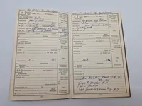 Originalt Album og Ahnenpass  og foto album fra Dansk SS frivillig Stammerjohan der faldt på Østfronten