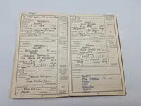 Originalt Album og Ahnenpass  og foto album fra Dansk SS frivillig Stammerjohan der faldt på Østfronten
