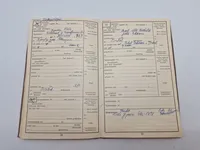 Originalt Album og Ahnenpass  og foto album fra Dansk SS frivillig Stammerjohan der faldt på Østfronten