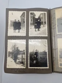 Originalt Album og Ahnenpass  og foto album fra Dansk SS frivillig Stammerjohan der faldt på Østfronten