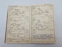 Originalt Album og Ahnenpass  og foto album fra Dansk SS frivillig Stammerjohan der faldt på Østfronten