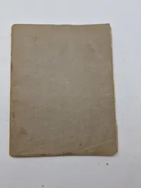 Original kogebog ( sprængning Sabotage ) fra modstandsbevægelsen