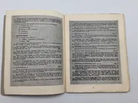 Original kogebog ( sprængning Sabotage ) fra modstandsbevægelsen