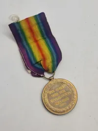 Original Navgiven engelsk victory medal WW1