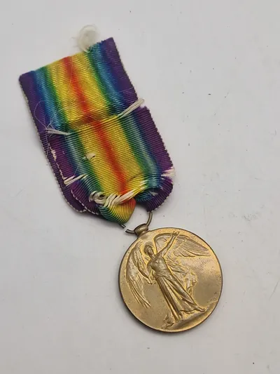 Original Navgiven engelsk victory medal WW1