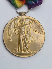 Original Navgiven engelsk victory medal WW1