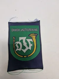 Samling patches med våben og ammunition