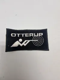 Samling patches med våben og ammunition