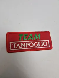 Samling patches med våben og ammunition